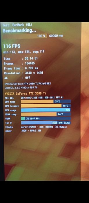 Відеокарта Manli Gaming RTX 3080 Ti 12 Gb
