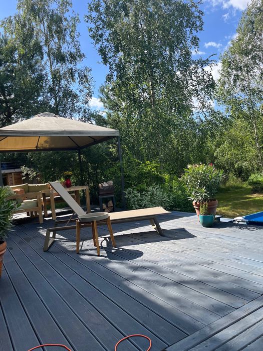 Działka budowlana 6413 m² ,domek 35 m²,sauna,garaż,staw, 40 min od Wwy