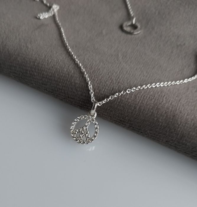 Срібна цепочка Thomas Sabo Charm, Peace