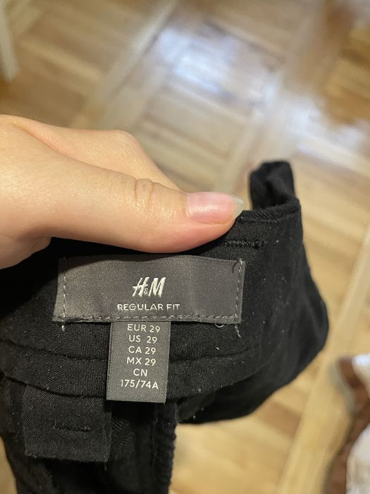 Spodnie damskie H&M, czarne