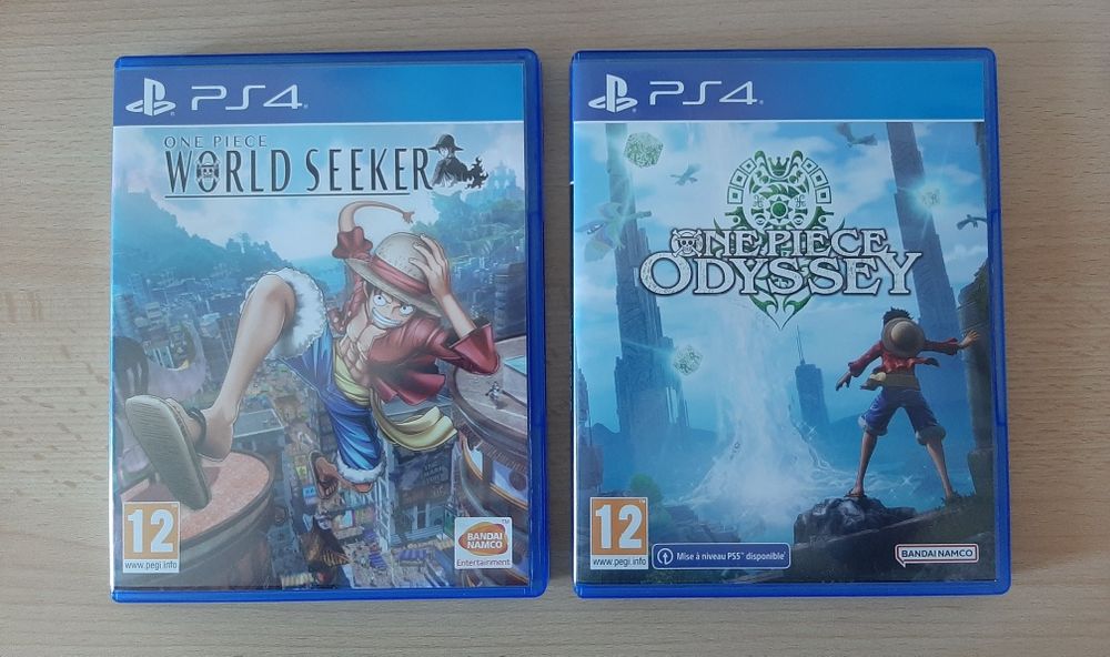 Conjunto One Piece PS4 Excelente Estado
