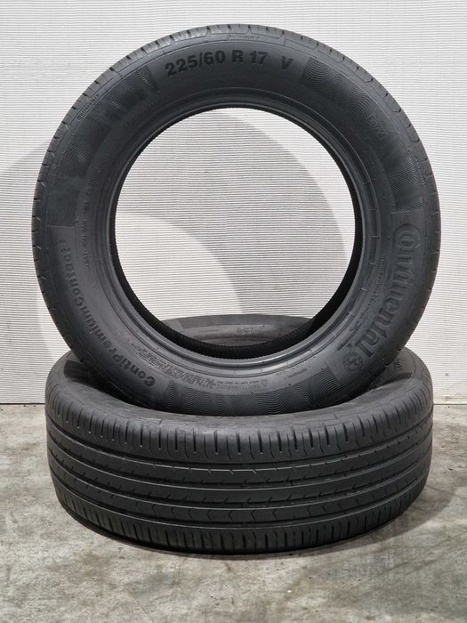 2 Pneus 225/60R17 CONTINENTAL Semi Novos