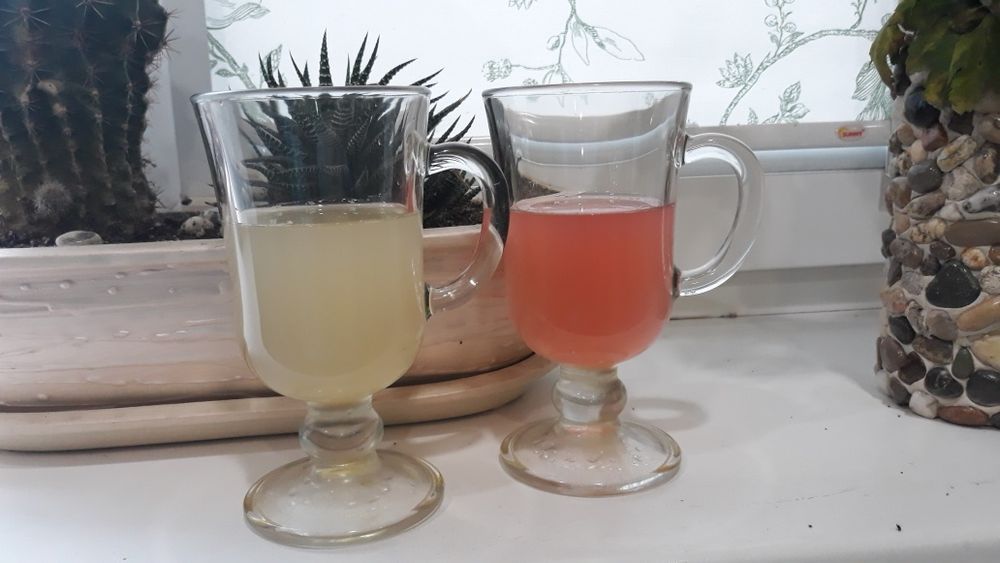 Яблочный уксус.  Оцет с добавлением черноплодной рябины.