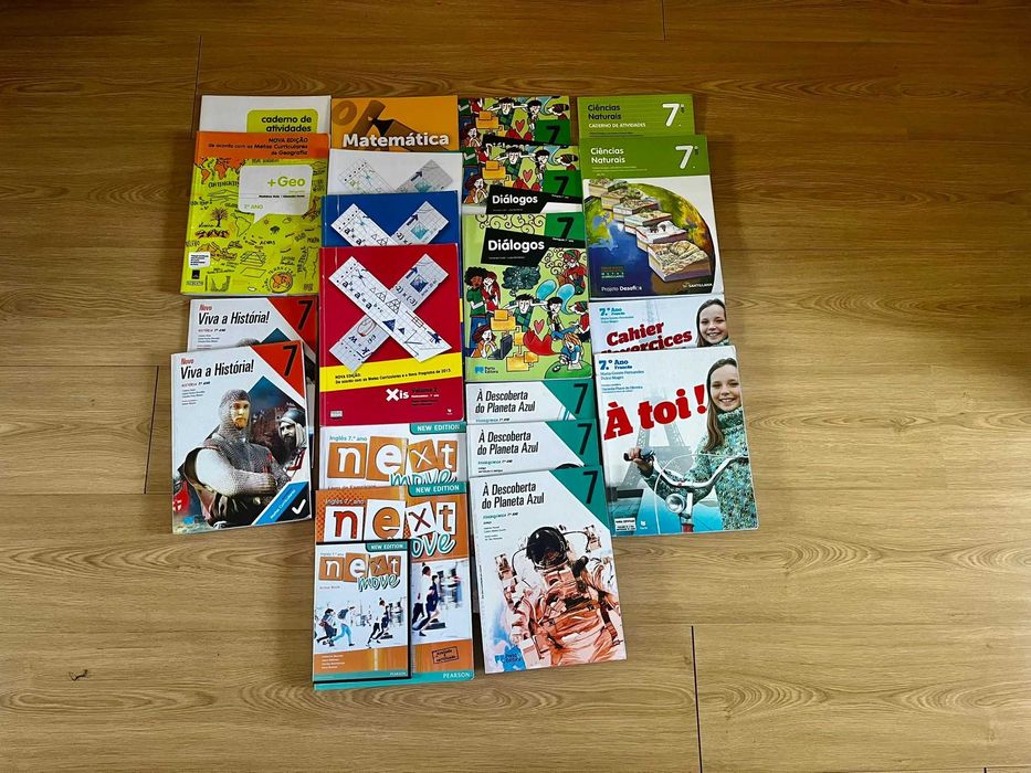 Livros escolares - 7ºANO