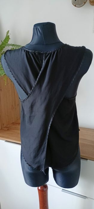 Bluzka Asymetryczna Plecy Made in Italy S