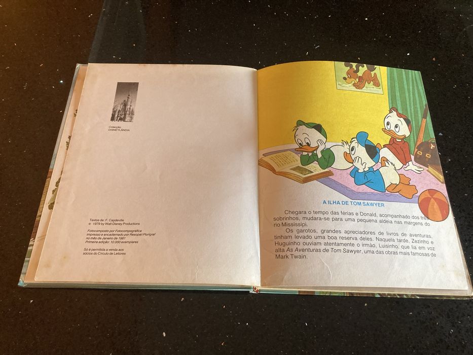 2 volumes de Banda Desenhada Walt Disney