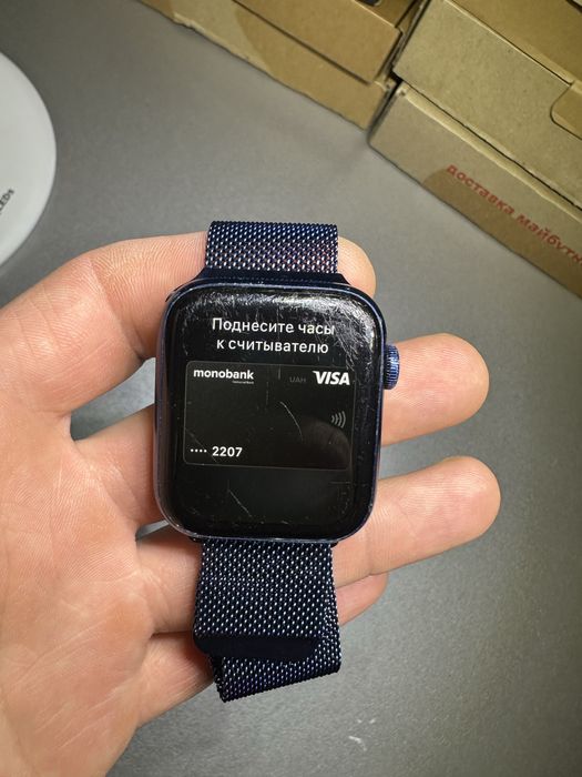 Apple Watch 6 44 mm акб  86%