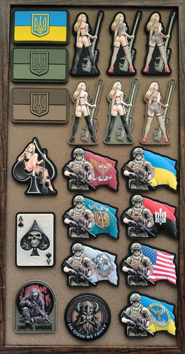 шеврон патч ДШВ  ССО морпіх