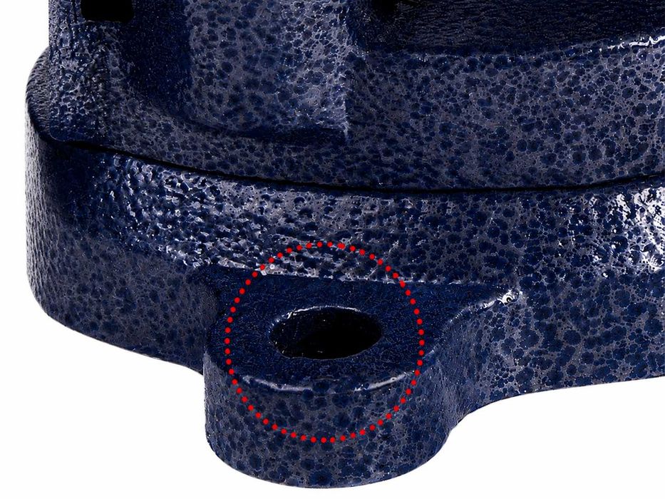 Imadło ślusarskie 125 mm OBROTOWY KORPUS !GWARANCJA!