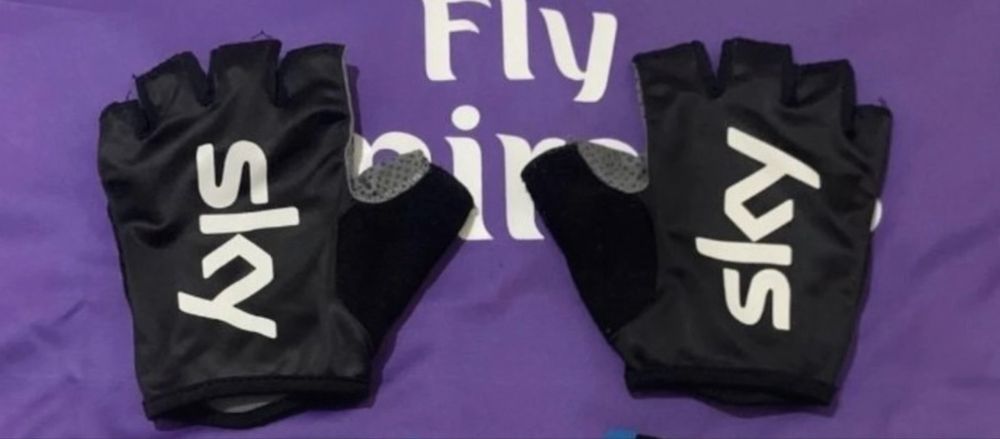 Camisola manguitos Luvas de verao da equipa SKY tamanho um L
