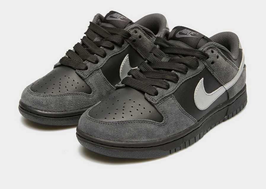 ОРИГІНАЛ! Nike Dunk Low Black/Grey 38 | II7636-001