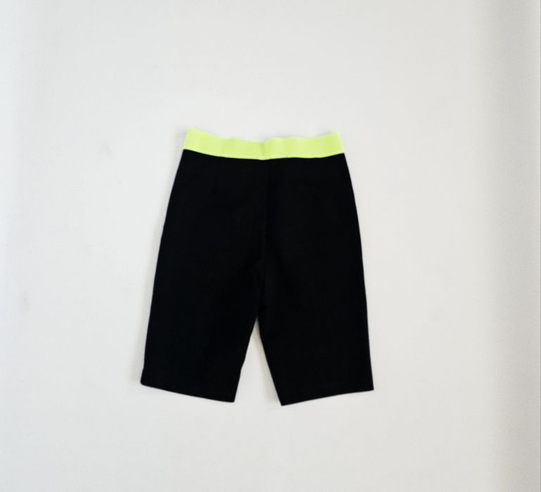 Czarne sportowe spodenki kolarki Zara s 36