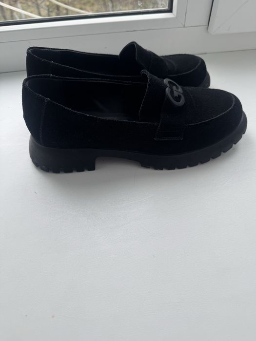 Лофери жіночі замшеві