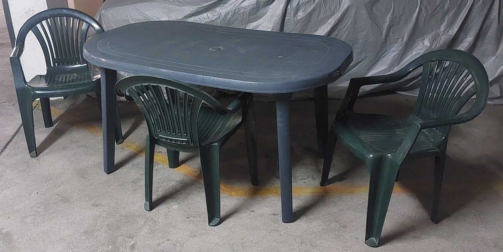 Mesa + cadeiras _ Conjunto de Jardim