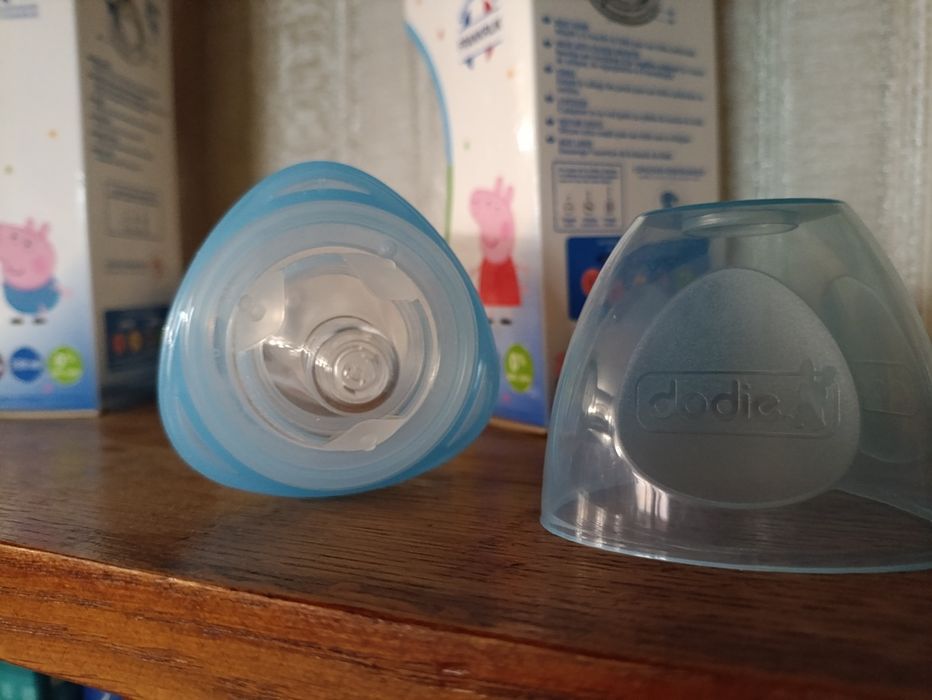 Дитяча пляшечка; бутилочка dodie; 0-6 м; 6+м