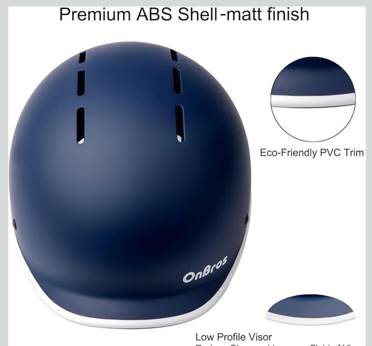 OnBros Kask rowerowy dla mężczyzn i kobiet retro