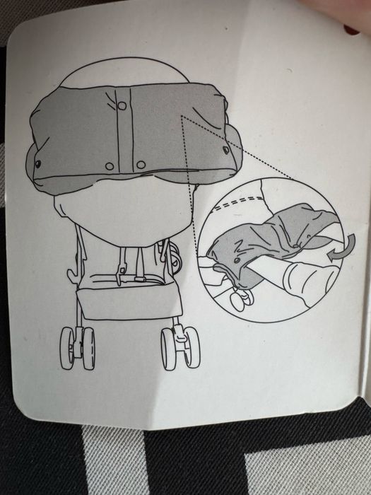 Муфта на коляску нова