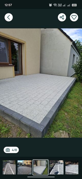 Wynajem sprzętu budowlanego, usługi brukarskie
