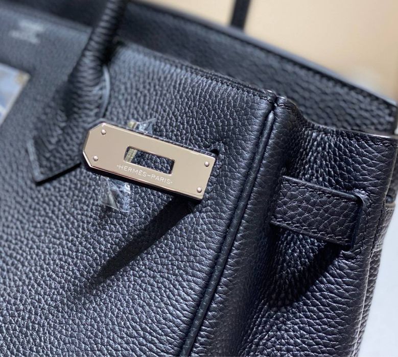 Сумка Hermes Birkin 30cm Срібна фурнітура повний комплект бутика максимальна якість виконання