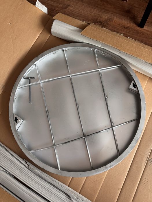 Okrągła pokrywa włazu 80 cm