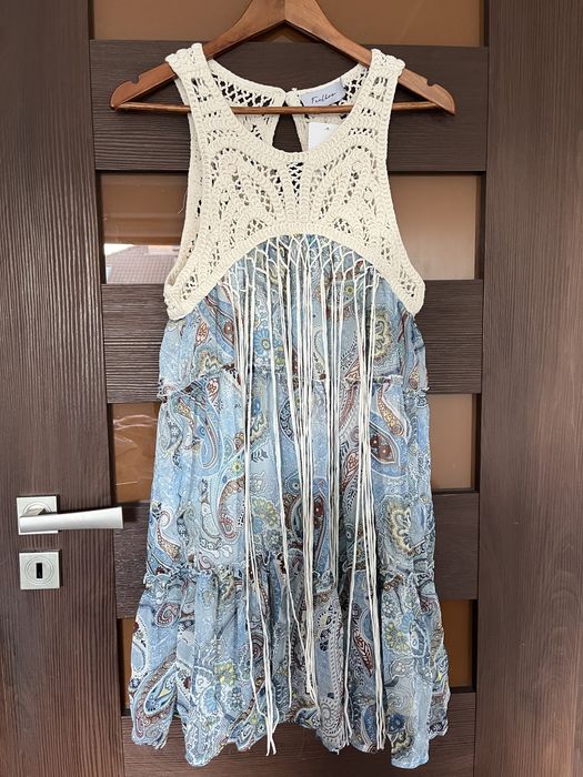 Nowa Sukienka Paola Aztec Blue S