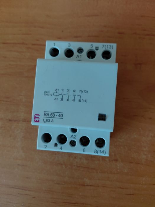 Контактор модульний ETI RA 63-40 новий