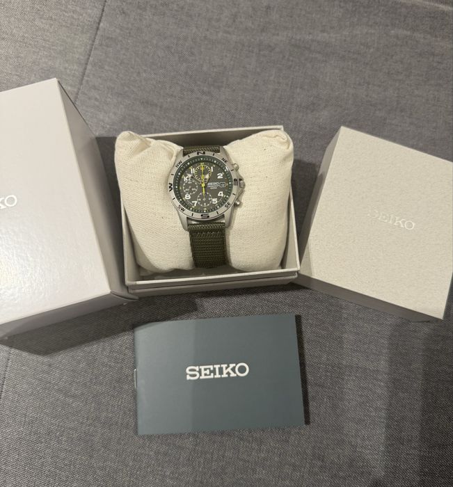 Мілітарі хронограф  Seiko SND377R