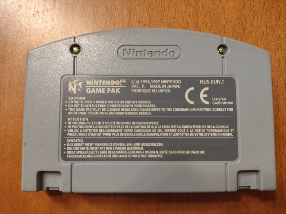 G.A.S.P!! Fighters’ NEXTream Nintendo 64 N64 PAL Original Testado