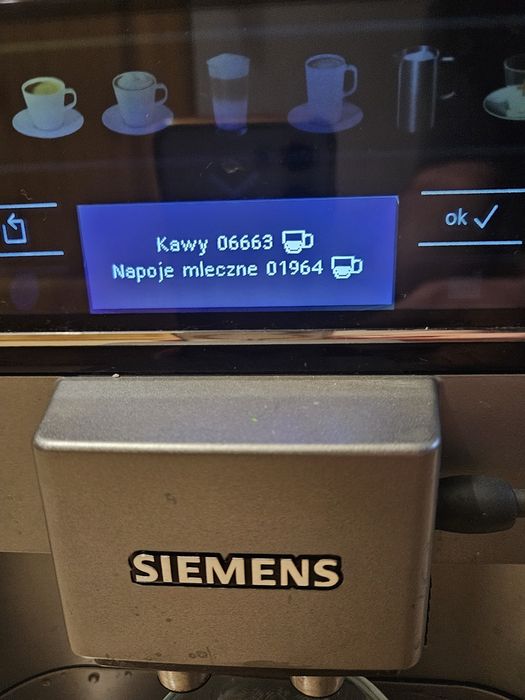 Siemens EQ 6 Plus s100 sprawny