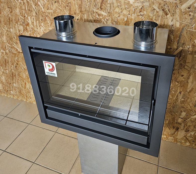 Recuperador Calor NOVOS Com Ventilação - 59cm - Fabrico Nacional