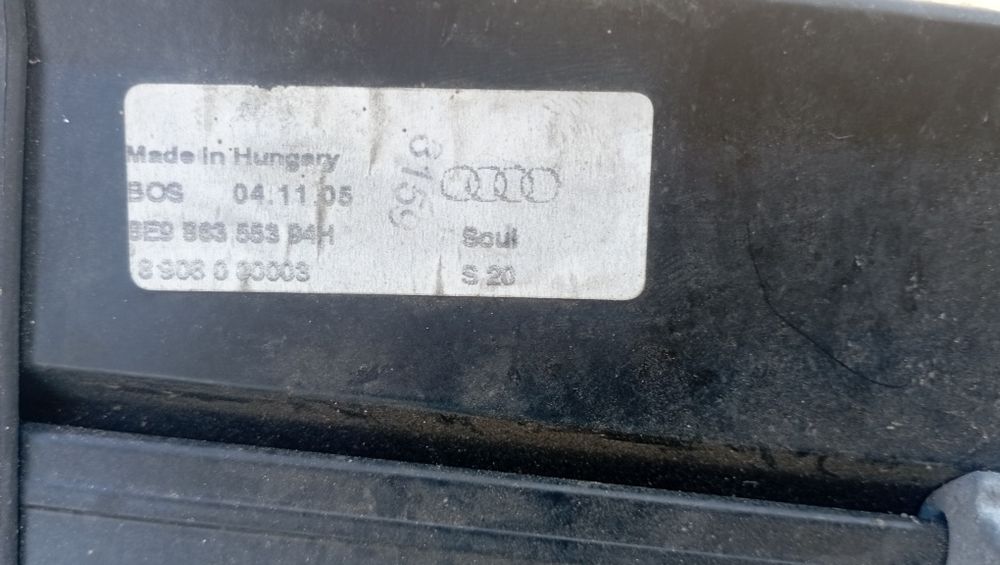 Chapeleira Audi a4