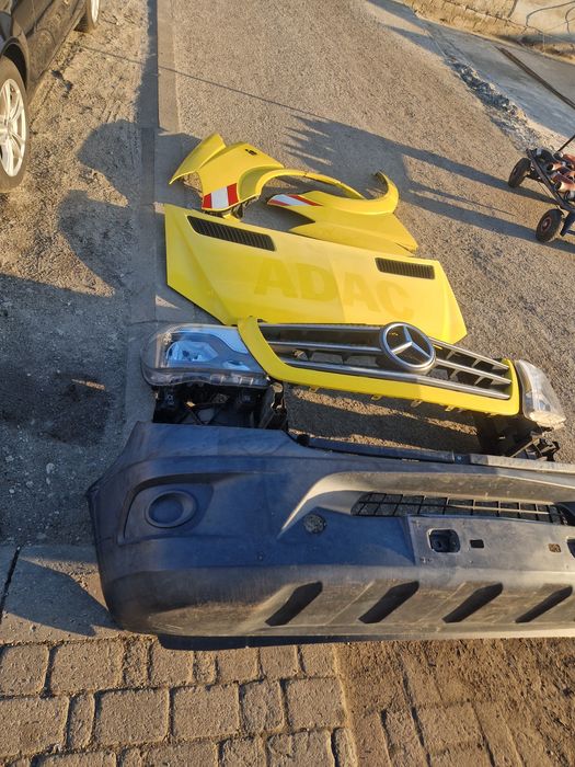 Przód kompletny sprinter 906 poliftowy  maska blotnik pas zderzak  l