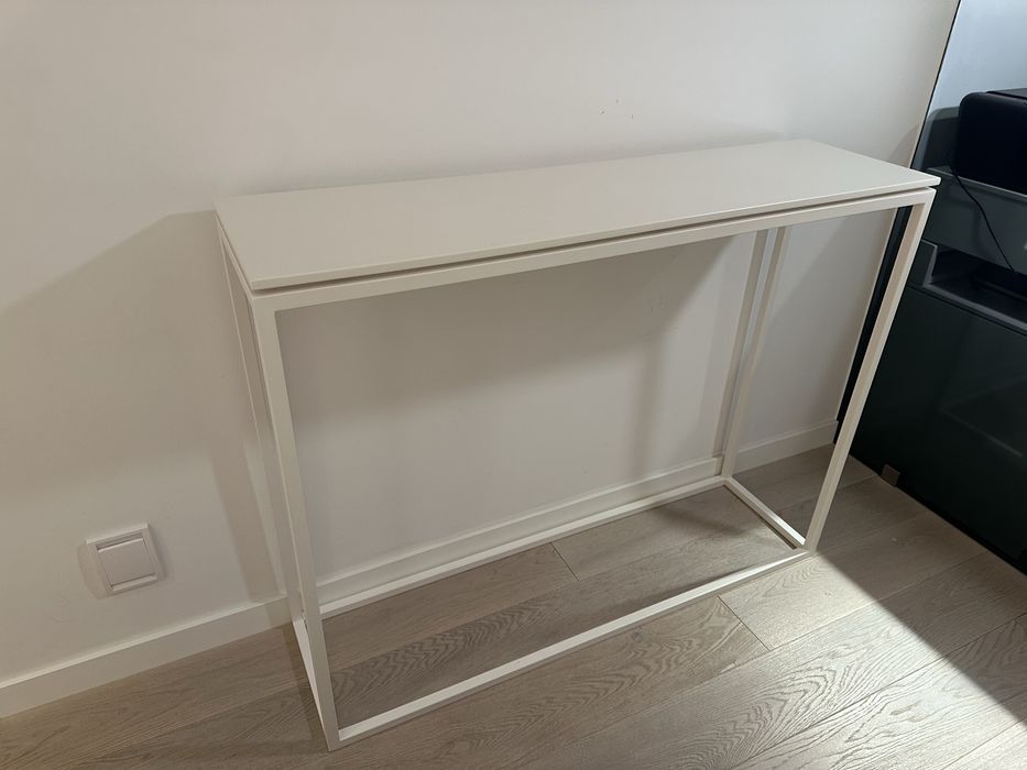 Konsola klasyczna z drewnem dębowym 110/85/32