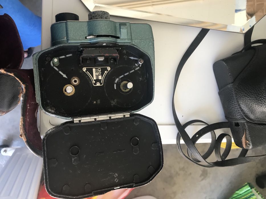 Maquina de filmar antiga