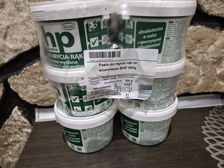 Pasta bhp do mycia rąk