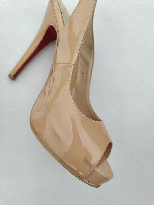 Buty na obcasie obcasy szpilki Christian Louboutin rozmiar 37 skóra
