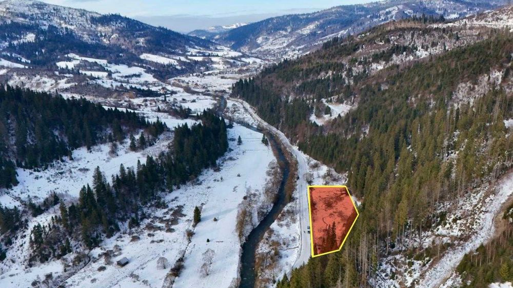 Продаж ділянки біля лісу та річки Головецько ( Тухля)