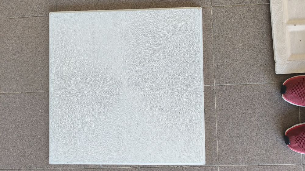 Placas teto falso gesso cartonado.