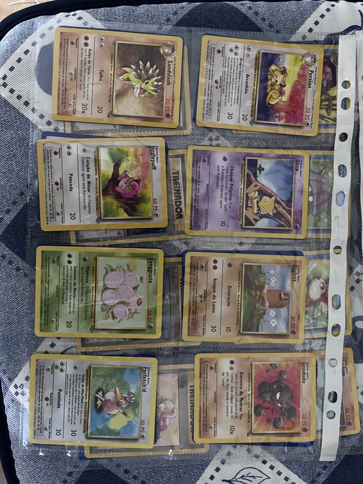 Cartas pokemon - lote portugues