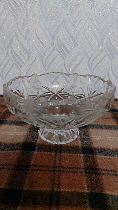 Кришталева вазочка