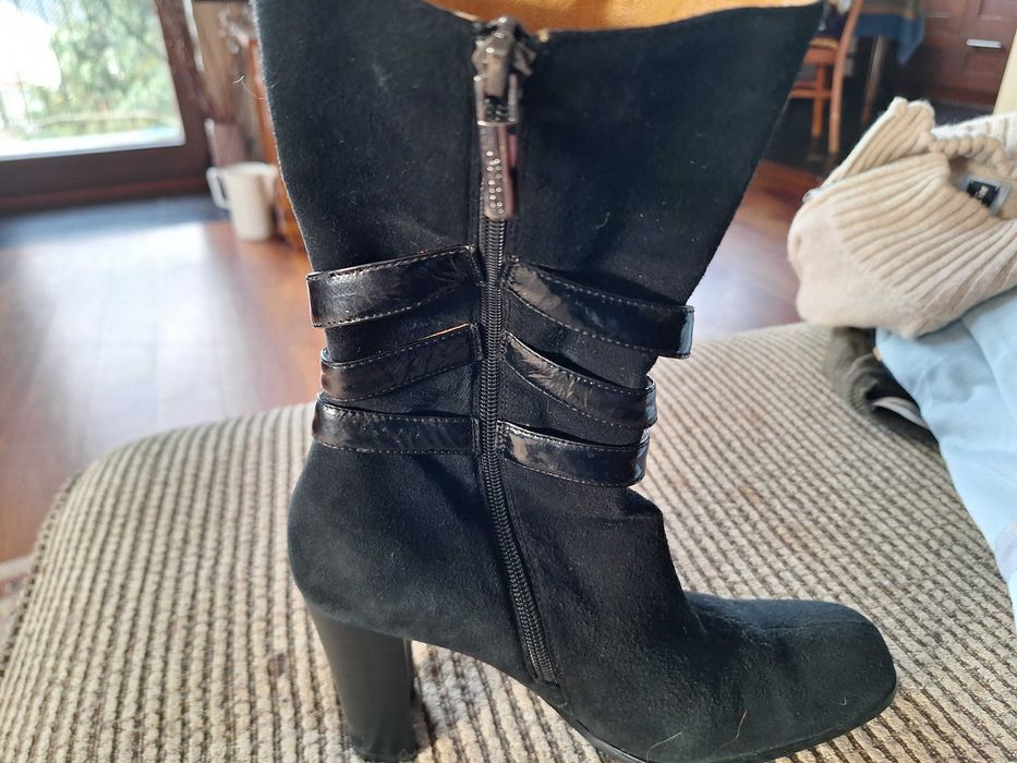 botki zamszowe Gucci 75,5