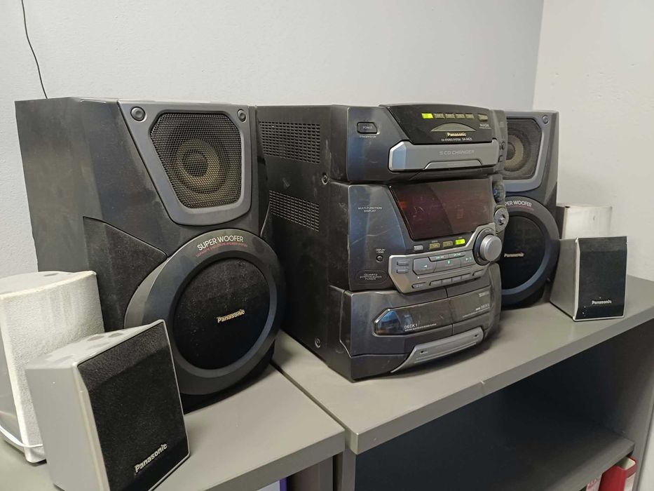 używana wieża stereo Panasonic SA-AK22