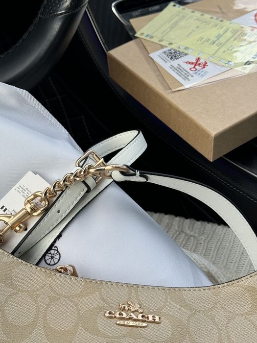 Coach Teri Shoulder Bag In Signature Canvas , жіноча сумочка  , сумка