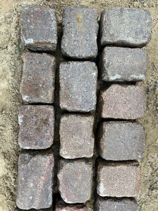 Kostka Granitowa Kolorowa Rzędowa Historyczna 18/20