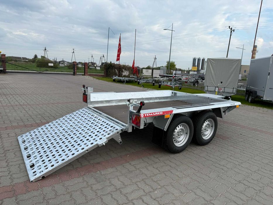 Przyczepa pod minikoparkę 260x152 TEMARED BUILDER 2615 DMC2.7T