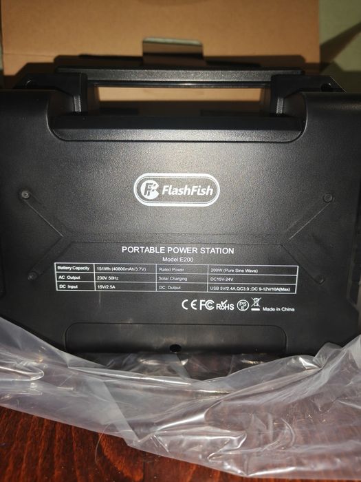 FlashFіsh E200 40800 mAh,151 Вт.