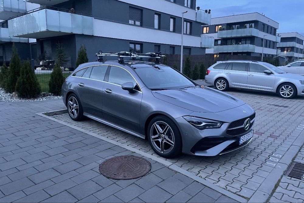 Bagażnik Thule Mercedes CLA A-klasa wingbar Evo