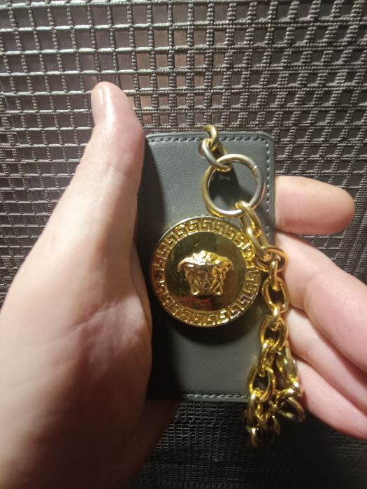 Versace аксессуар,адресница на сумку,чемодан