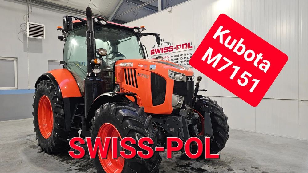Kubota M7151 Amortyzacja Osi M7131 Agrotron M620 Arion 620 JOHN 6820 Premium  Posiadamy Transport Case Maxxum