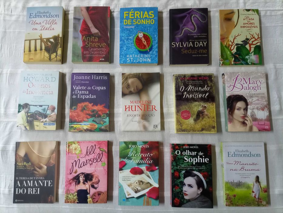 LIVROS - Romance - Aventura - Suspense .- Sagas